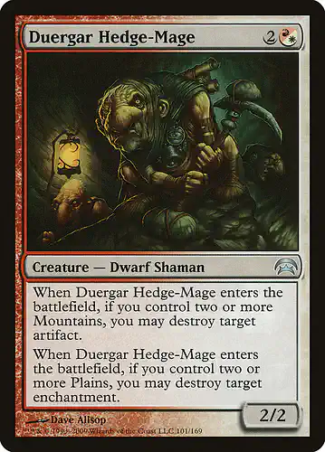 Duergar Hedge-Mage - hop Spoiler
