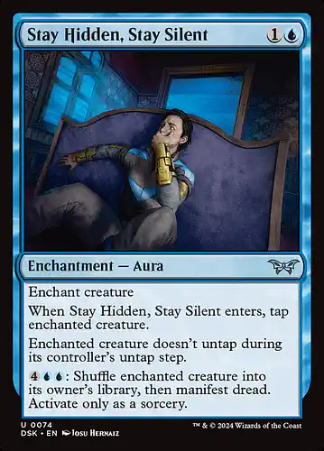 Stay Hidden, Stay Silent - dsk Spoiler