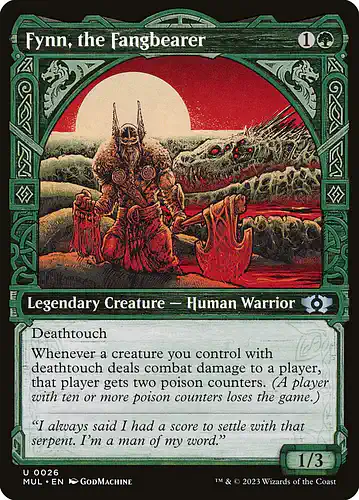 Fynn, the Fangbearer - mul Spoiler