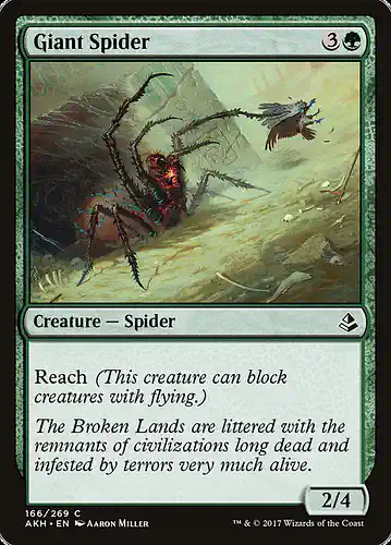 Giant Spider - akh Spoiler