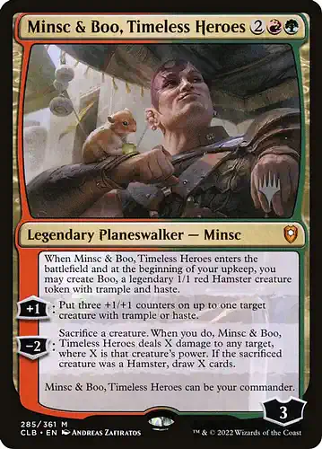Minsc & Boo, Timeless Heroes - clb Spoiler