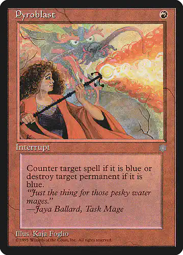 Pyroblast - ice Spoiler
