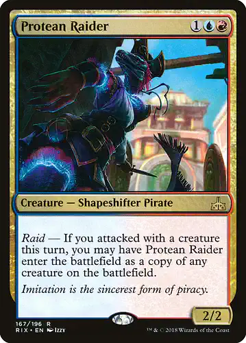 Protean Raider - rix Spoiler