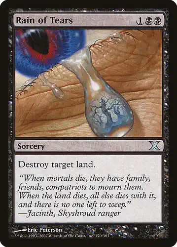 Rain of Tears - 10e Spoiler