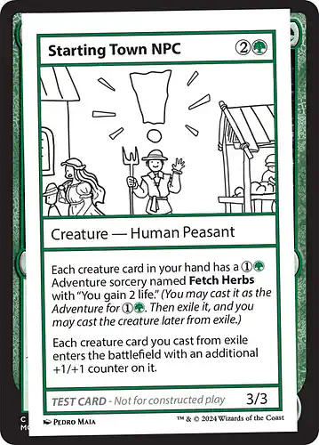 Starting Town NPC - mb2 Spoiler