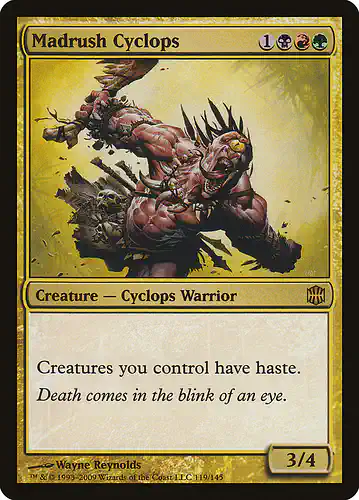 Madrush Cyclops - arb Spoiler