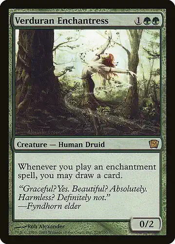 Verduran Enchantress - 9ed Spoiler