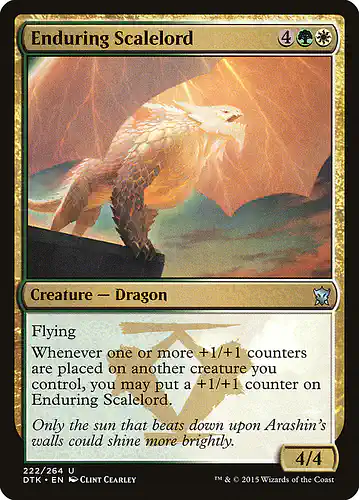 Enduring Scalelord - dtk Spoiler