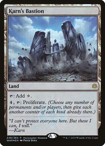 Karn's Bastion - war Spoiler