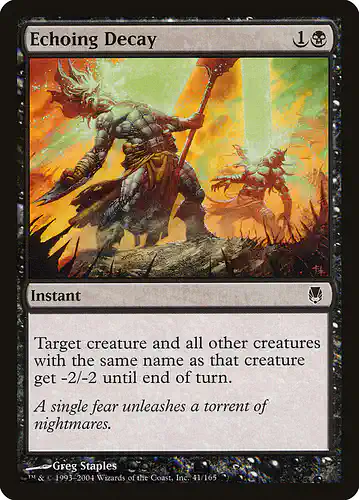 Echoing Decay - dst Spoiler