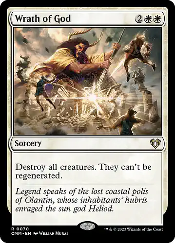Wrath of God - cmm Spoiler