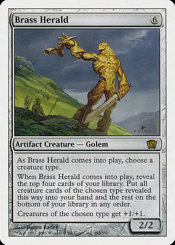 Brass Herald - 8ed Spoiler
