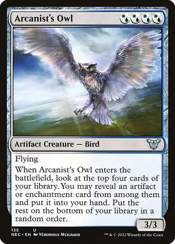 Arcanist's Owl - nec Spoiler