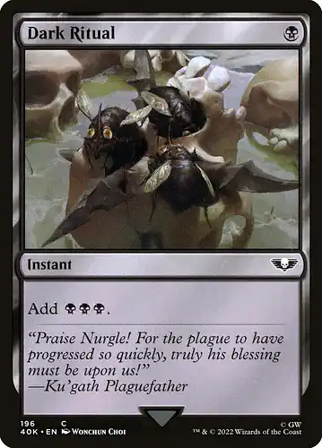 Dark Ritual - 40k Spoiler