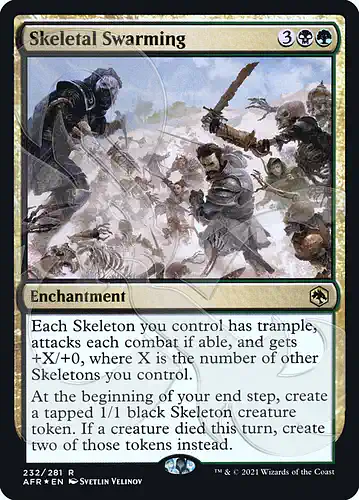 Skeletal Swarming - afr Spoiler