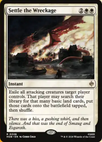 Settle the Wreckage - hob Spoiler