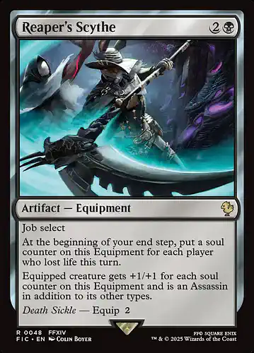 Reaper's Scythe - fic Spoiler