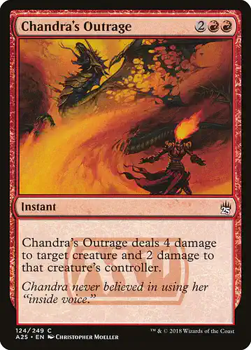 Chandra's Outrage - a25 Spoiler