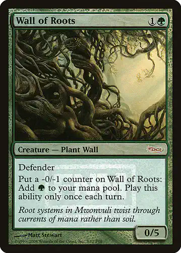 Wall of Roots - f08 Spoiler