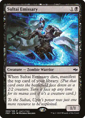 Sultai Emissary - frf Spoiler