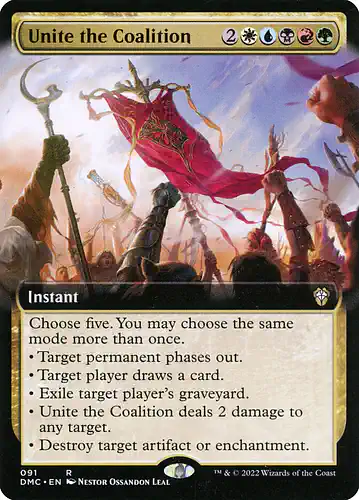 Unite the Coalition - dmc Spoiler