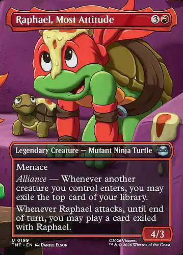 Raphael, Most Attitude - tmt Spoiler