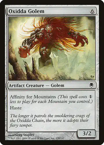 Oxidda Golem - dst Spoiler