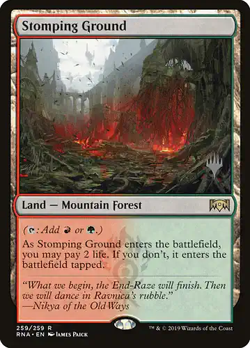 Stomping Ground - rna Spoiler