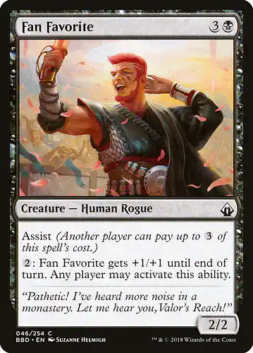 Fan Favorite - bbd Spoiler