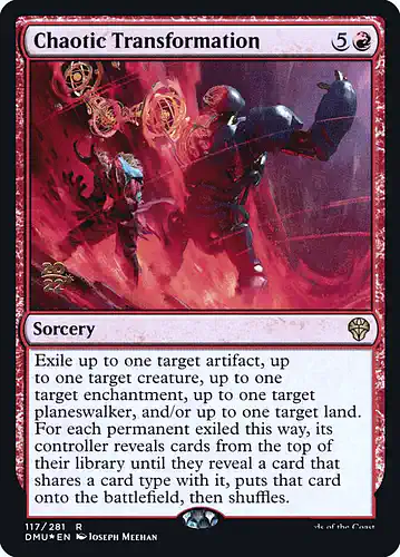 Chaotic Transformation - dmu Spoiler
