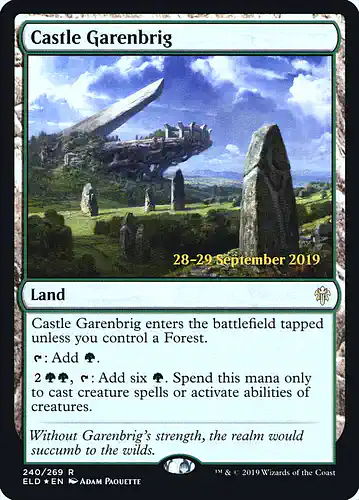Castle Garenbrig - eld Spoiler