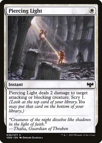 Piercing Light - vow Spoiler