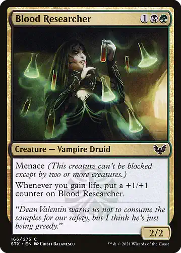 Blood Researcher - stx Spoiler
