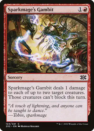 Sparkmage's Gambit - 2x2 Spoiler