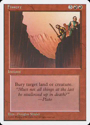 Fissure - 4ed Spoiler