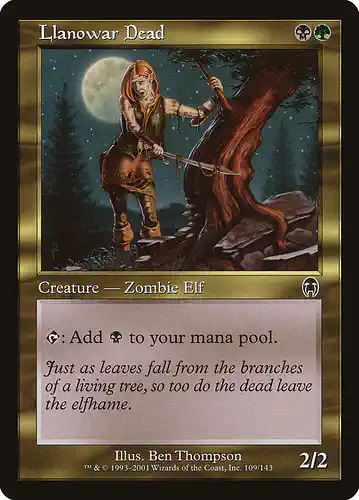 Llanowar Dead - apc Spoiler
