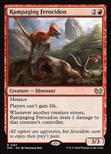 Rampaging Ferocidon - dsc Spoiler