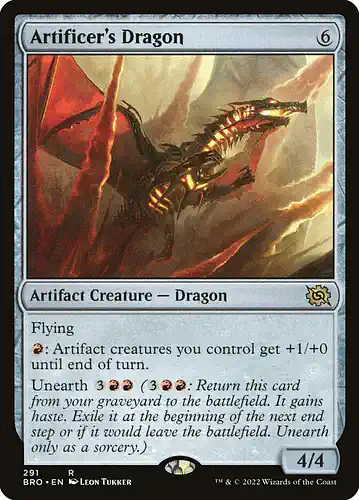 Artificer's Dragon - bro Spoiler