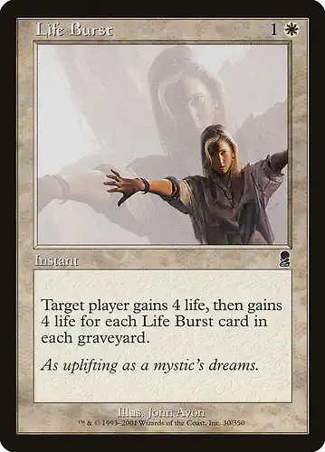 Life Burst - ody Spoiler