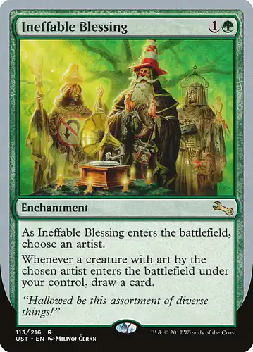 Ineffable Blessing - ust Spoiler