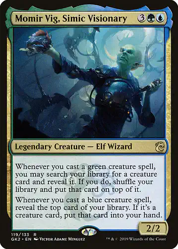 Momir Vig, Simic Visionary - gk2 Spoiler