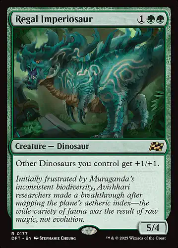 Regal Imperiosaur - dft Spoiler