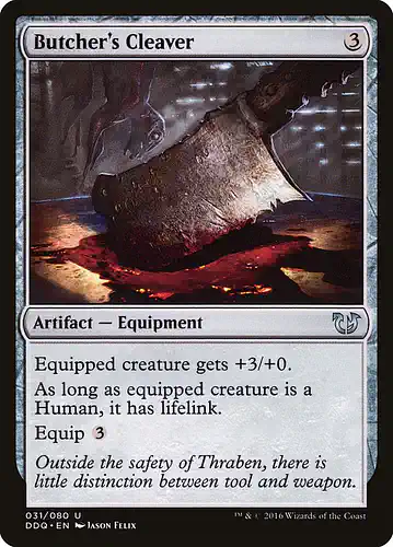 Butcher's Cleaver - ddq Spoiler