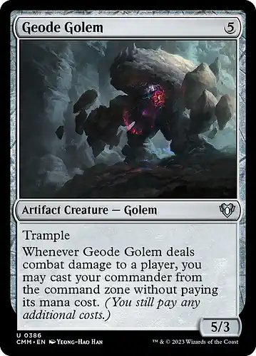 Geode Golem - cmm Spoiler