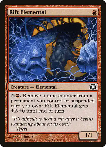 Rift Elemental - fut Spoiler