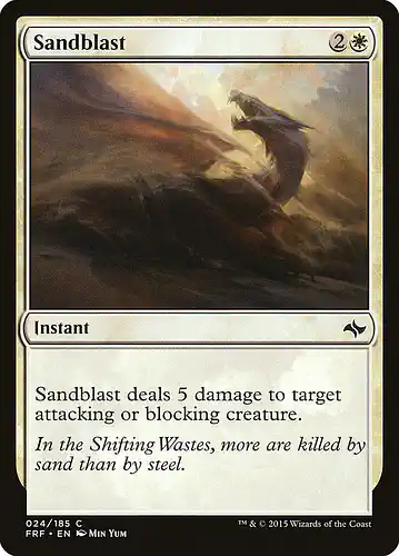 Sandblast - frf Spoiler