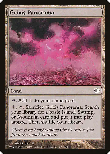Grixis Panorama - ala Spoiler