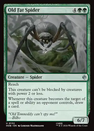 Old Fat Spider - hob Spoiler