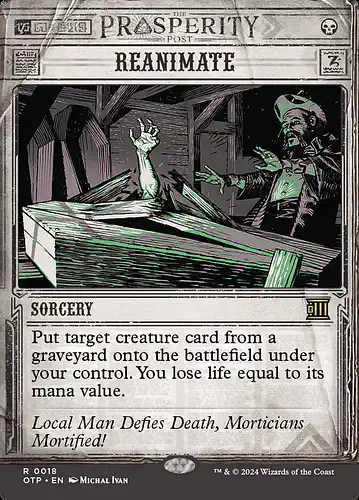 Reanimate - otp Spoiler