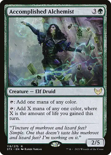 Accomplished Alchemist - stx Spoiler